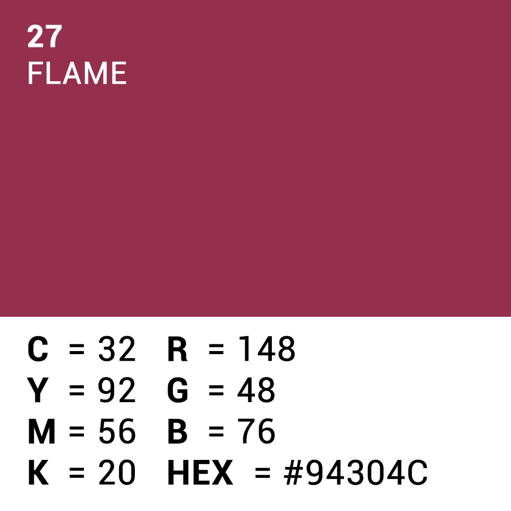 Superior Achtergrondpapier 27 Flame 2,72 x 11m - Afbeelding 5