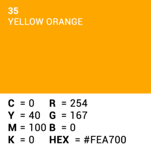 Superior Achtergrondpapier 35 Yellow-Orange 2,72 x 11m - Afbeelding 5
