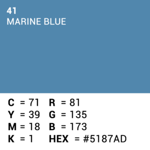 Superior Achtergrondpapier 41 Marine Blue 2,72 x 11m - Afbeelding 5