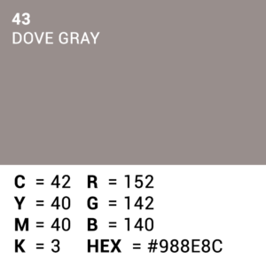 Superior Achtergrondpapier 43 Dove Grey 2,72 x 11m - Afbeelding 5