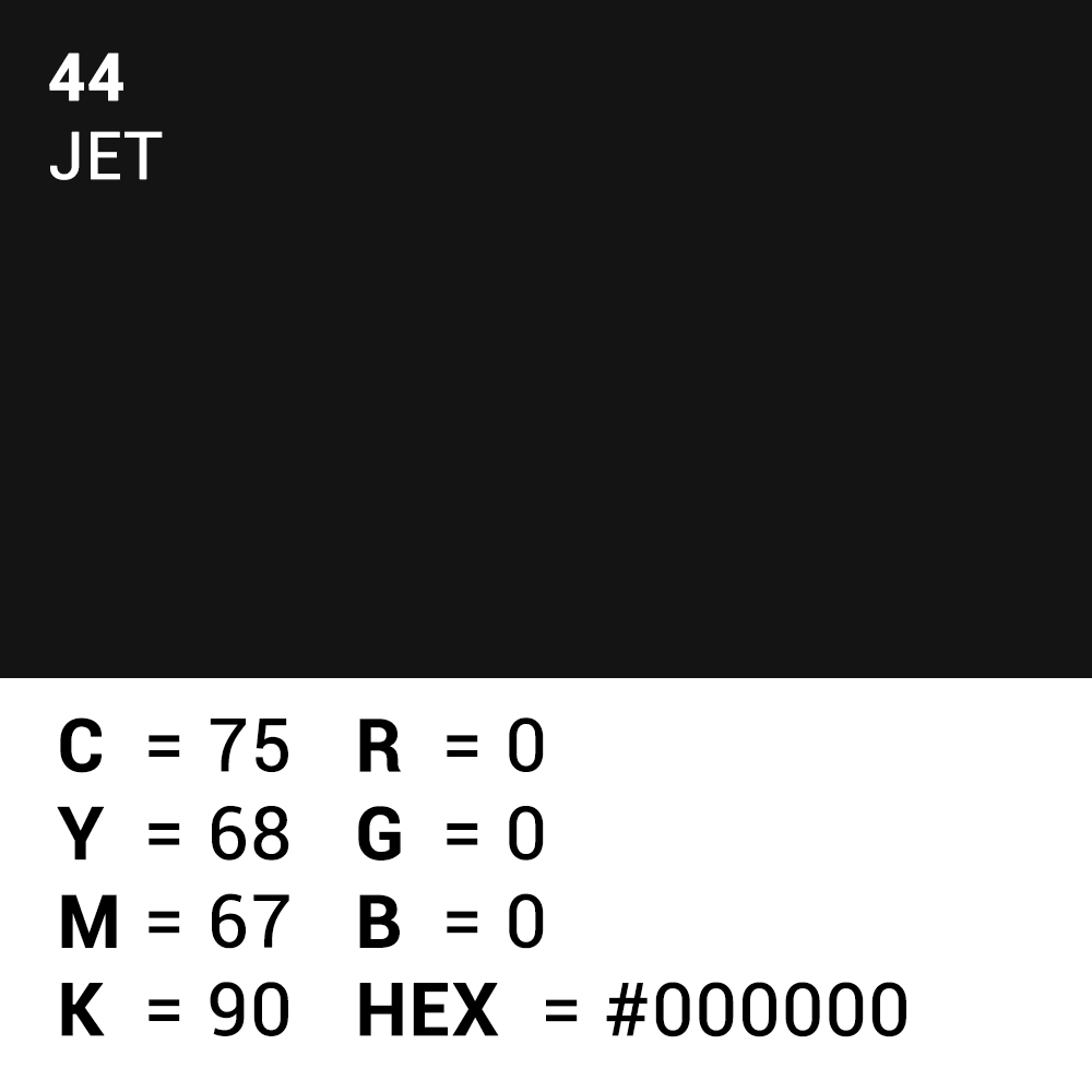 Superior Achtergrondpapier 44 Jet Zwart 2,72 x 11m - Afbeelding 5