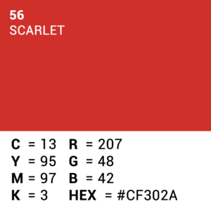 Superior Achtergrondpapier 56 Scarlet 2,72 x 11m - Afbeelding 5
