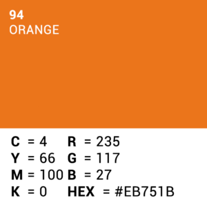 Superior Achtergrondpapier 94 Orange 2,72 x 11m - Afbeelding 5