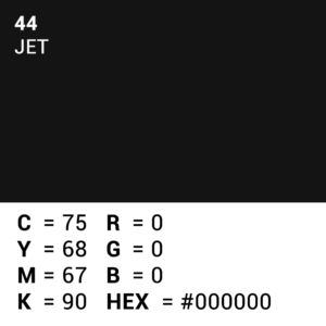 Superior Achtergrondpapier 44 Jet Zwart 2,72 x 25m - Afbeelding 5
