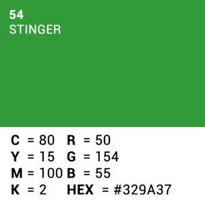 Superior Achtergrondpapier 54 Stinger Chroma Key 2,72 x 25m - Afbeelding 5