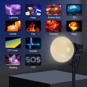 Sirui Bi-Color LED Monolight CS100B - Afbeelding 7