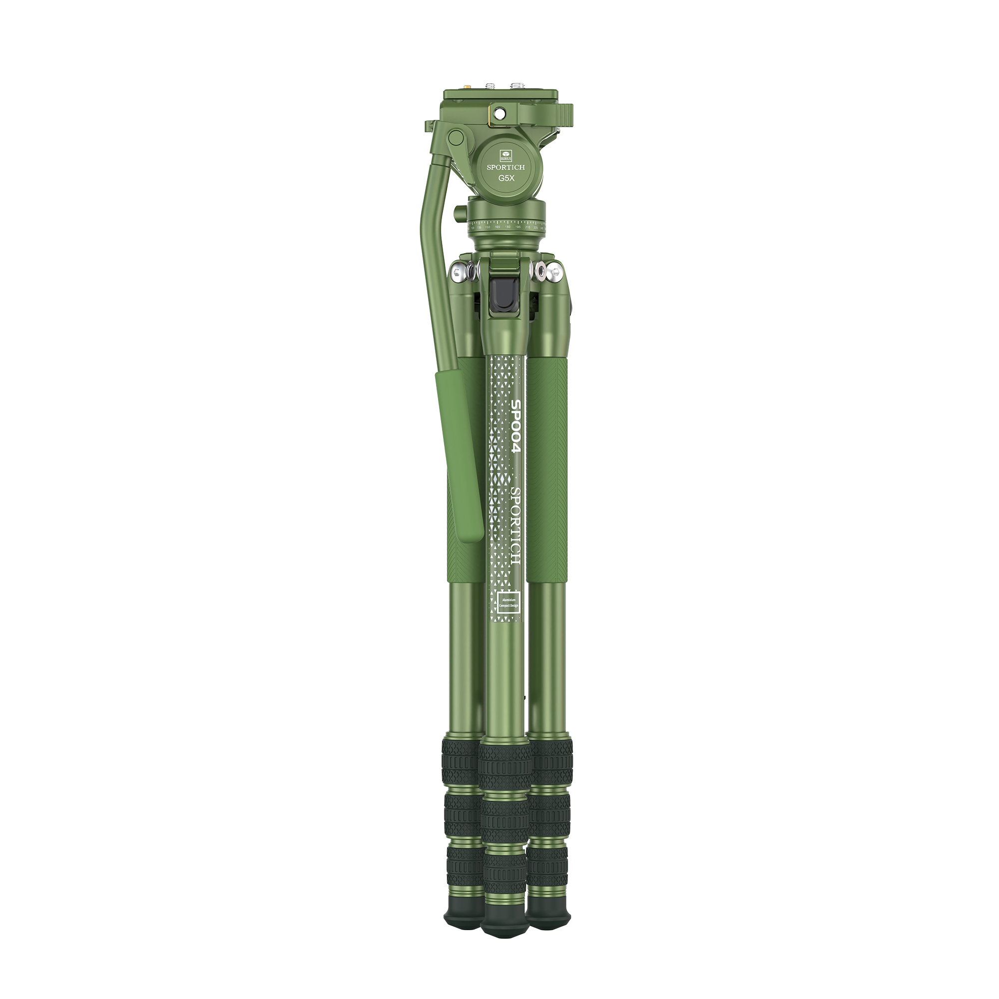 Sirui Sportich Statief SP004+G5X Groen - Afbeelding 7