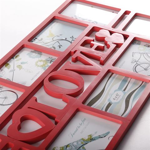 Zep Fotolijst XB5055R Reus Red voor 10 Foto's - Afbeelding 2