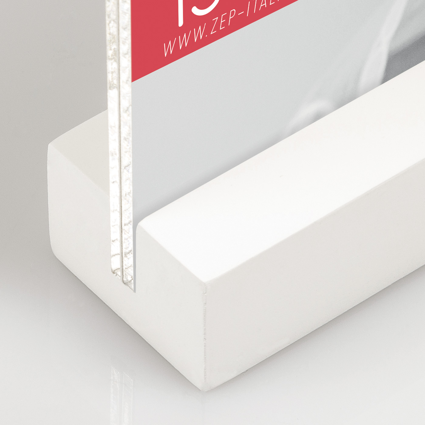 Zep Fotolijst EQ57WH Dresda White Vertical 13x18 cm - Afbeelding 2