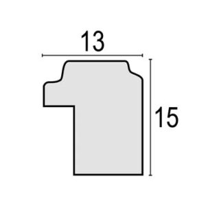 Zep Fotolijst WD574W Bensen White 13x18 cm - Afbeelding 7