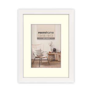 Zep Fotolijst V4546W Malmo White 7x10/10x15 cm