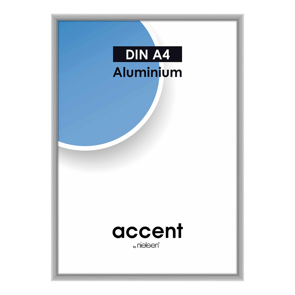 Nielsen Fotolijst 51324 Accent Mat Zilver 15x20 cm