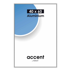 Nielsen Fotolijst 55124 Accent Mat Zilver 40x60 cm