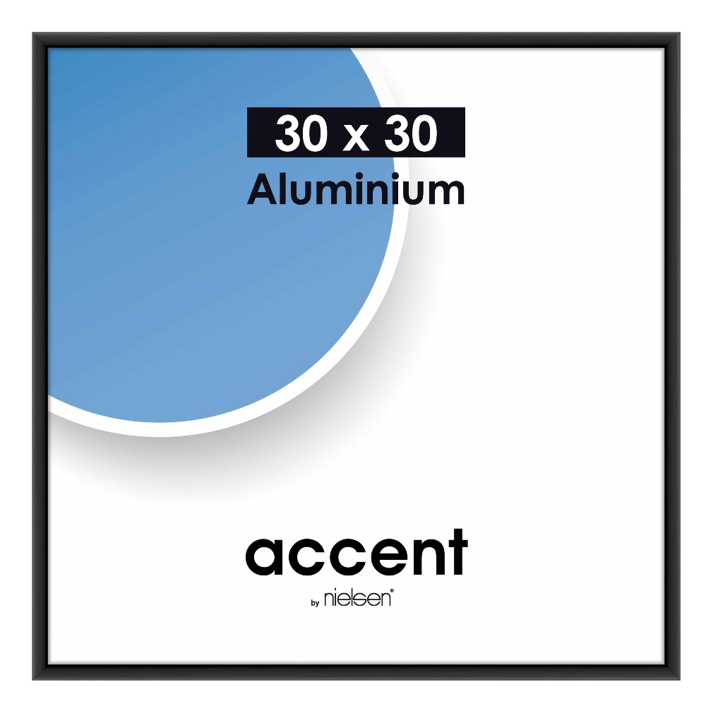 Nielsen Fotolijst 54126 Accent Zwart 30x30 cm