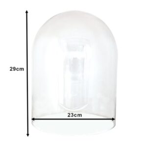Clayre Eef Stolp 6GL3549 Transparent 23x29 cm - Afbeelding 2