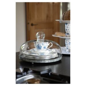 Clayre Eef Stolp 6GL2492 Grijs Transparent 16x15 cm - Afbeelding 3