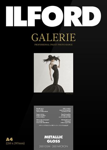 Ilford Galerie Metallic Gloss 260g A4 25 Vel