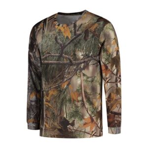 Stealth Gear T-shirt Lange Mouw Camo Bosprint maat XL - Afbeelding 3