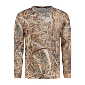 Stealth Gear T-shirt Lange Mouw Camo Rietprint maat S - Afbeelding 4