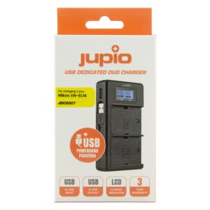Jupio JDC2007 camera-acculader | Artifoto - Afbeelding 2