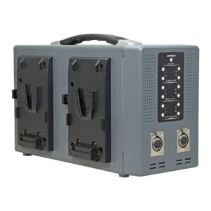 Jupio ProLine draagbare V-Mount vierlader | Artifoto