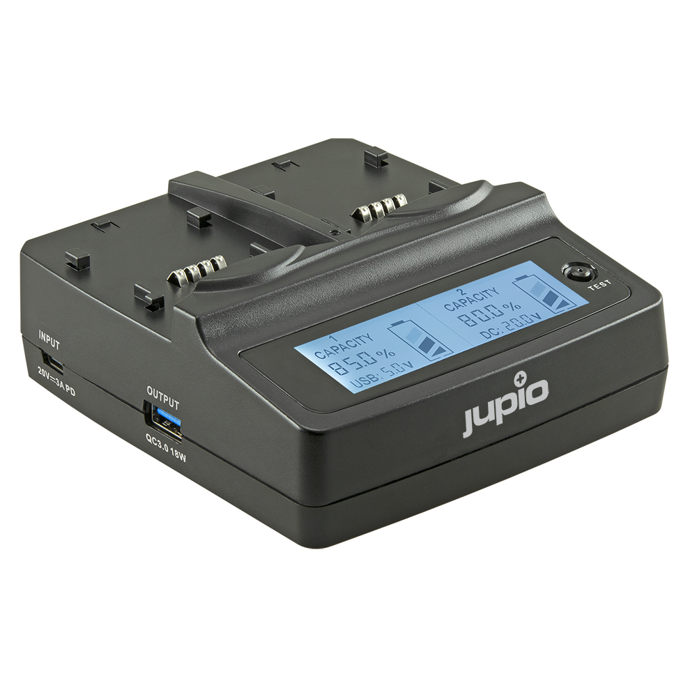 Jupio JDC0010V2 camera-acculader | Artifoto