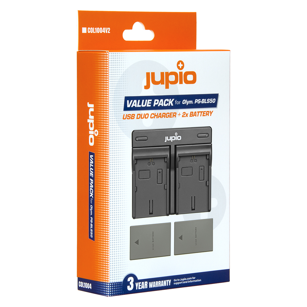 Jupio COL1004V2 accu- en laderset | Artifoto