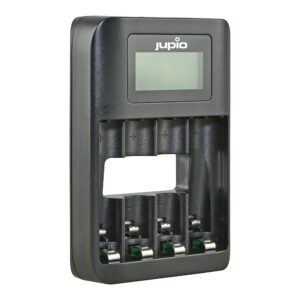 Jupio USB 4 laadslots snelle acculader LCD | Artifoto - Afbeelding 2