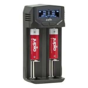 Alternative view of Jupio USB-C 2 laadslots snelle multilader LCD | Artifoto