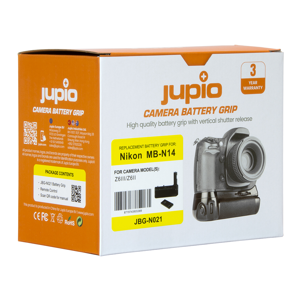 Jupio JBG-N021 batterijgrip | Artifoto - Afbeelding 6