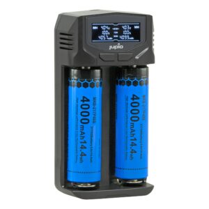 Jupio USB-C 2 laadslots snelle multilader LCD | Artifoto