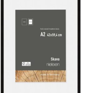 Nielsen Fotolijst 6341100 Skava Zwart A2 42x59,4 cm