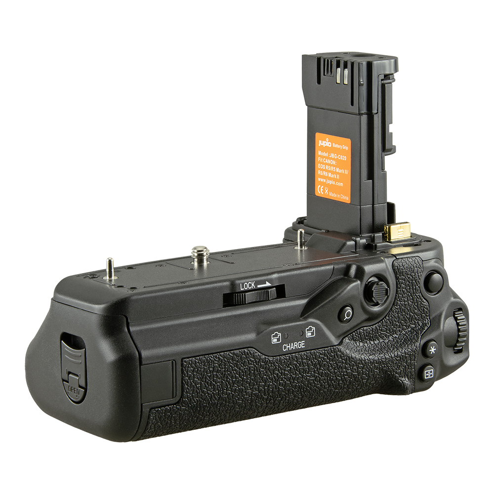 Jupio JBG-C020 (Canon Battery Grip for Canon EOS R5 / R5 Mark II / R6 / R6 Mark II / R6 Mark III (BG-R20) + 2.4 Ghz Wireless Remote) - Afbeelding 5