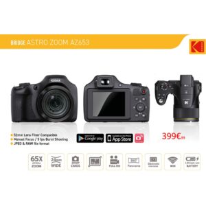 Kodak Bridge 65X Zoom Camera w/ Zoeker CMOS