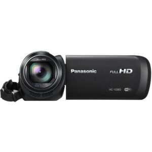 Alternative view of Panasonic HC-V380EG-K videocamera