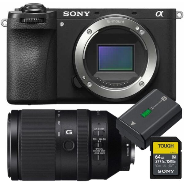 Sony A6700B+70+350+NPFZ100+SFM64T Wildlife Kit