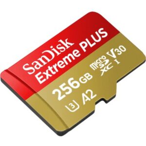 Alternative view of SanDisk Extreme Plus MicroSDXC 256GB+SD Adapter