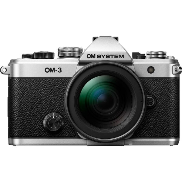 OM SYSTEM OM-3 Body Silver + 12-45mm f/4.0 Pro