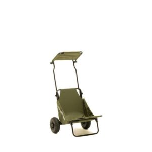 Alternative view of Buteo Photo Gear Transport Trolley Bosgroen met Zonnedak