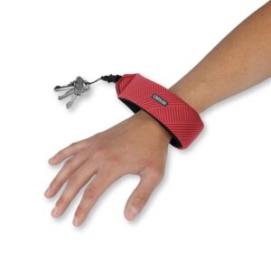 Alternative view of Carson Drijvende Polsband voor 5 sleutels - Rozerood