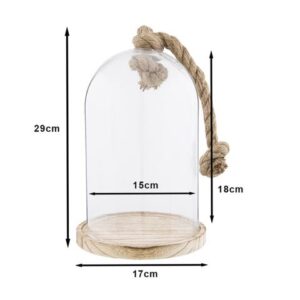 Alternative view of Clayre Eef Stolp 6GL2222 Transparent 17x29 cm