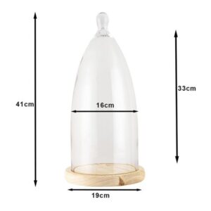 Alternative view of Clayre Eef Stolp 6GL3006 Transparent 19x41 cm