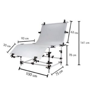 Alternative view of Falcon Eyes Opnametafel ST-1020A met Verlichting