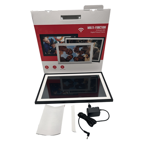 Frameo Digitale Fotolijst GW-P156 Zwart 15.6 Inch - Afbeelding 2