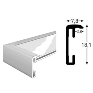 Alternative view of Nielsen Fotolijst 59726 Accent Zwart 30x45 cm