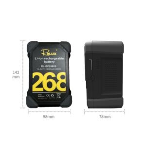 Alternative view of Rolux Smart V-Mount Accu RL-BP2680S 268Wh 14,4V 19000mAh