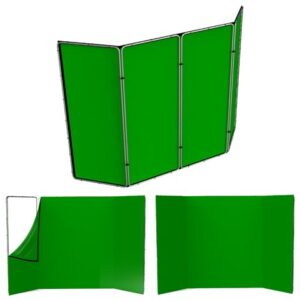 Alternative view of StudioKing Panoramische Achtergrond Green Screen FSF-240400PT 240x400cm