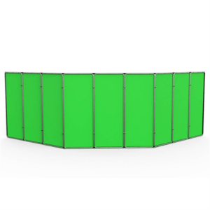 Alternative view of StudioKing Panoramische Achtergrond Green Screen FSF-240900PT 240x900cm