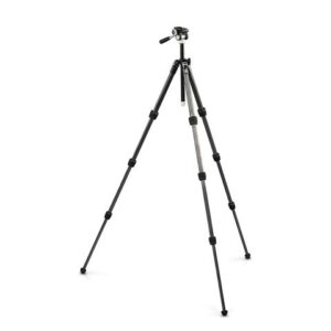 Alternative view of Vortex Summit Carbon II Fiber Statief Panoramakop
