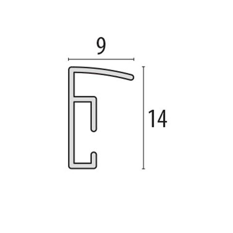 Zep Fotolijst KL7 Silver 40x50 cm - Afbeelding 3